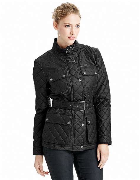 michael kors outerwear black|Michael Kors padded jackets women.